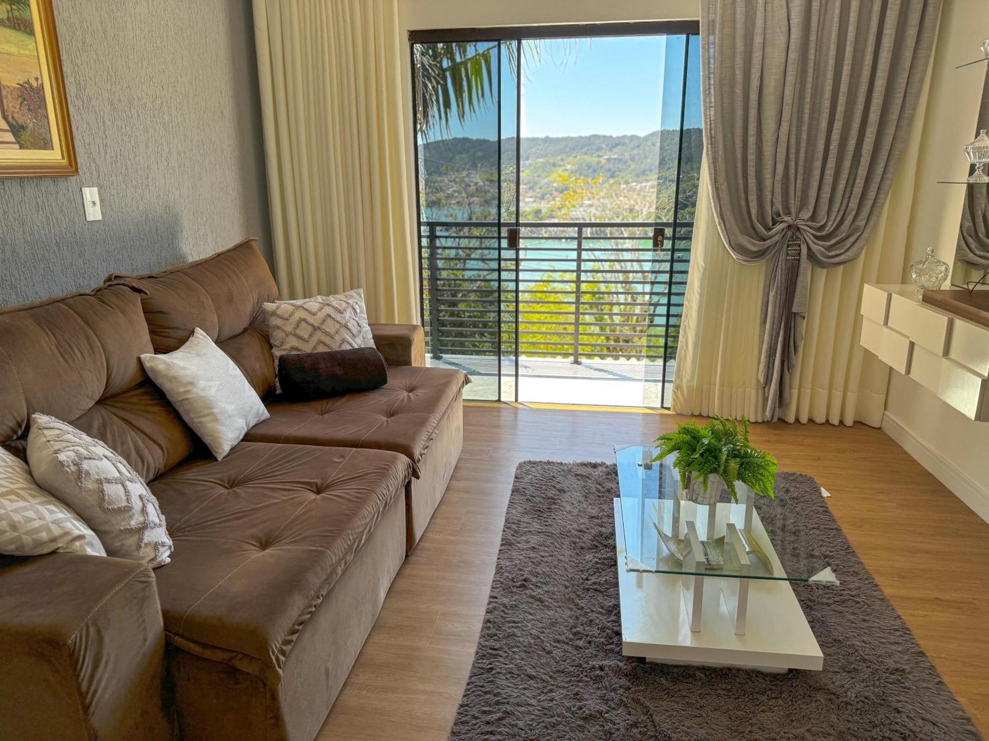 Casa Com Vista Para O Mar Em Governador Celso Ramos Extérieur photo